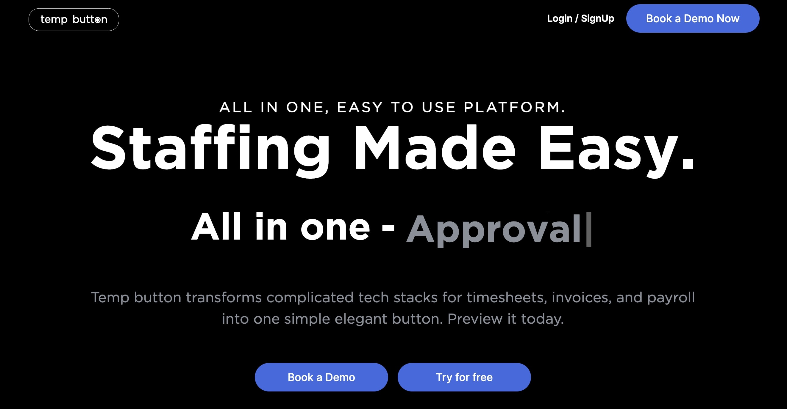 Temp Button